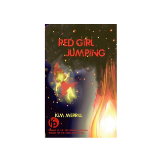 Cover of Red Girl Jumping: an experimental memoir written by memory by Kim Merrill